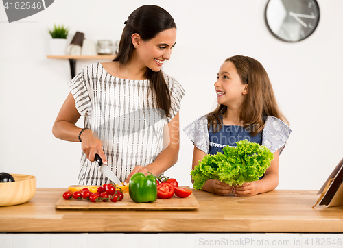 Image of Having fun in the kitchen