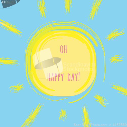 Image of Vector greeting card