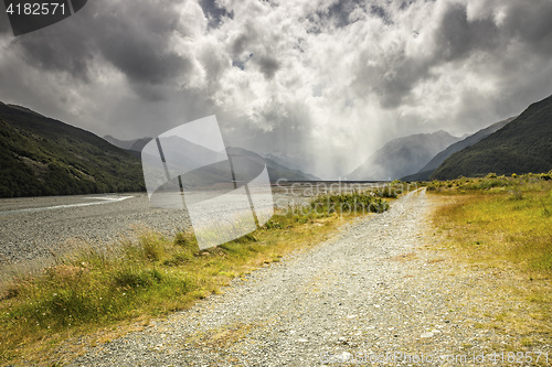 Image of typical New Zealand weather