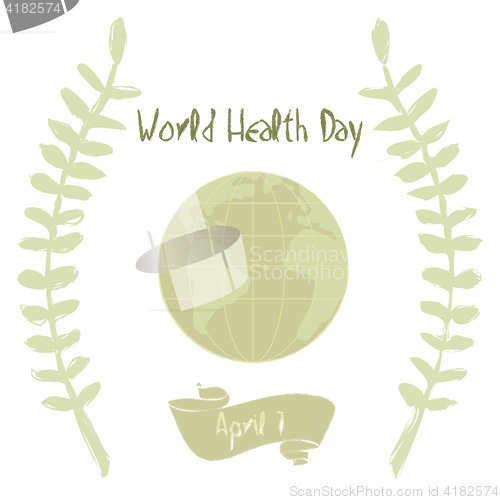 Image of Olive branches and Earth