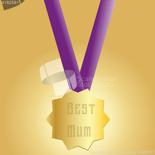 Image of Happy Mothers Day medal