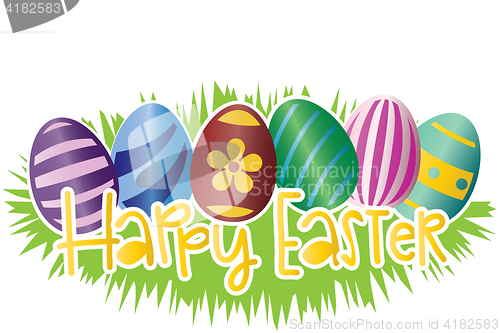 Image of Happy Easter greeting card