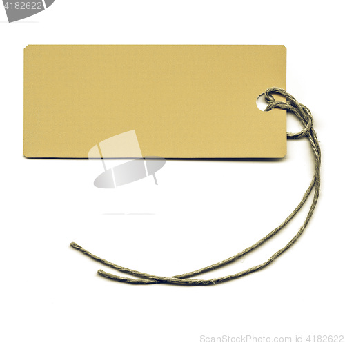 Image of Vintage looking Tag label