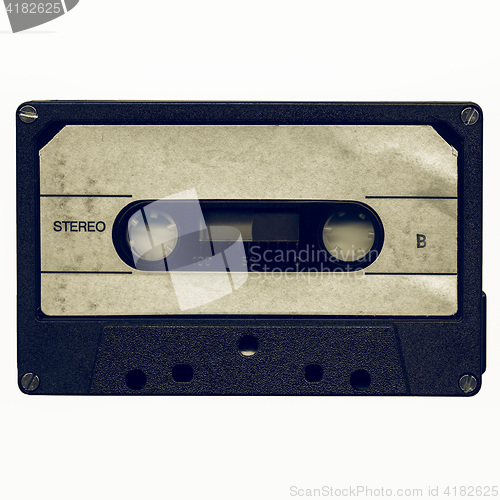 Image of Vintage looking Tape cassette