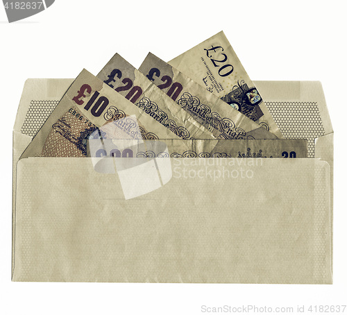 Image of Vintage Money in envelope