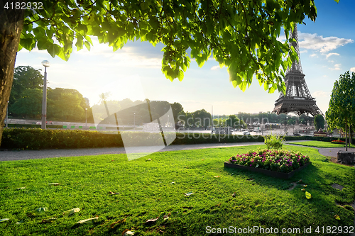 Image of Trocadero Gardens in Paris