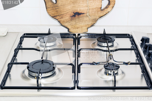 Image of Kitchen stove top