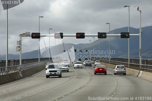 Image of Highway with low traffic