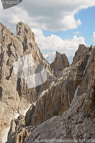 Image of Dolomites mountain landscape