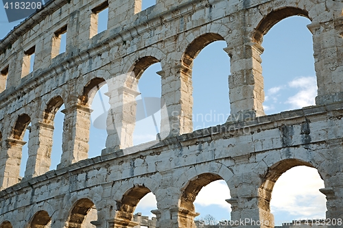 Image of Pula Arena Detail