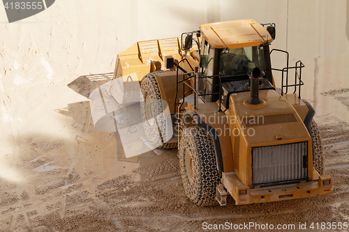 Image of White marble quarry