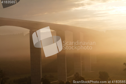 Image of Viaduct at sunrise