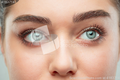Image of Beautiful Girl face. Perfect skin