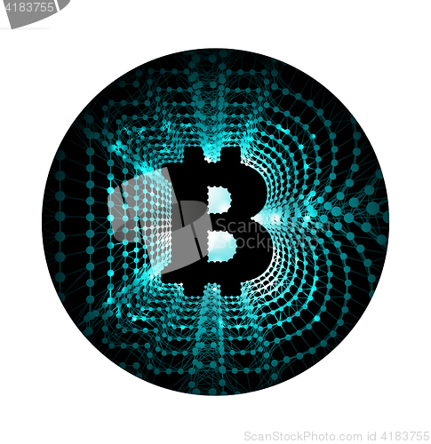 Image of Bitcoin - electronic form of money and innovative payment network