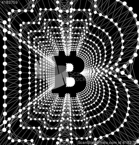 Image of Bitcoin - electronic form of money and innovative payment network