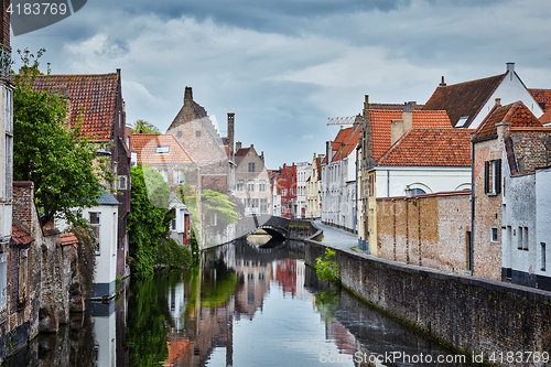 Image of Houses in Bruges Brugge, Belgium