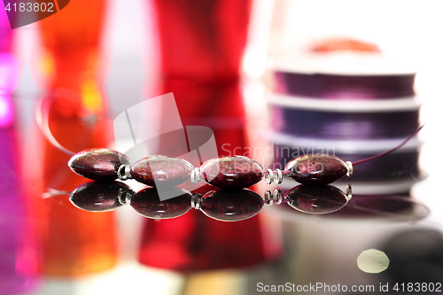 Image of Corals, purple marble