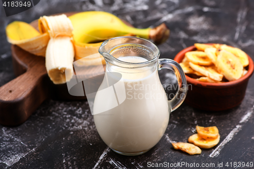 Image of banana milk