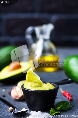 Image of avocado sauce