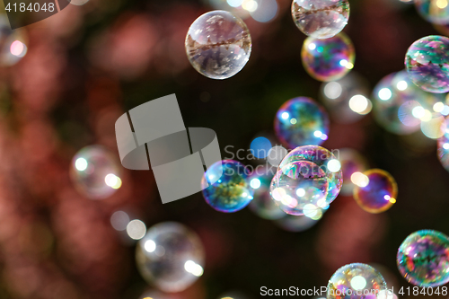 Image of Soap bubbles