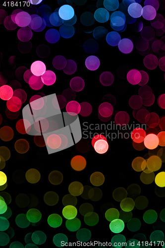 Image of Abstract light bokeh background