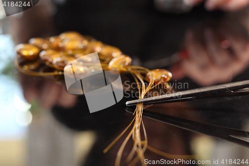 Image of Amber, a beautiful amber necklace.