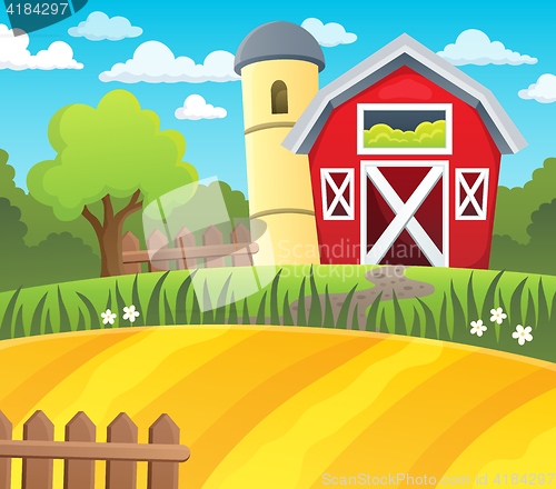 Image of Farmland theme background 1