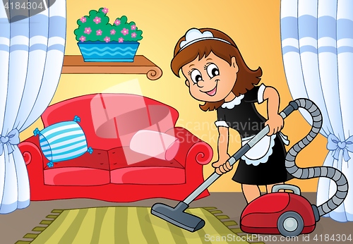 Image of Cleaning lady theme image 4