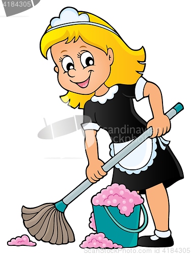 Image of Cleaning lady theme image 2