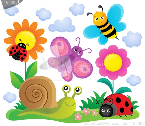 Image of Spring animals and insect theme image 6