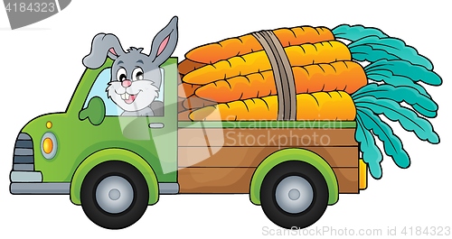 Image of Truck with carrots theme image 1
