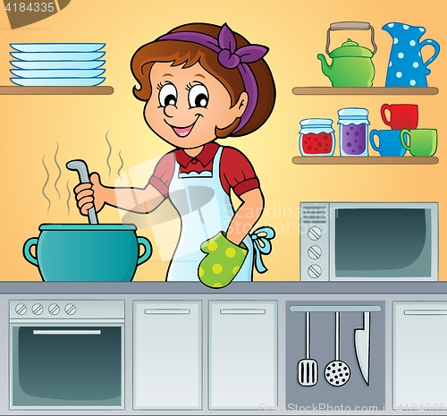 Image of Female cook theme image 3