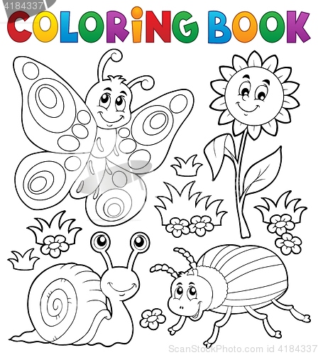 Image of Coloring book with small animals 3