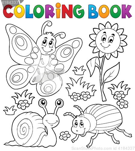 Image of Coloring book with small animals 3
