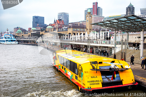 Image of panoramic view of Hamburg city