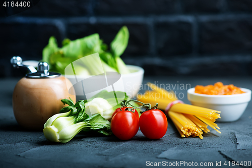 Image of food ingredients