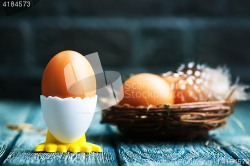 Image of easter eggs