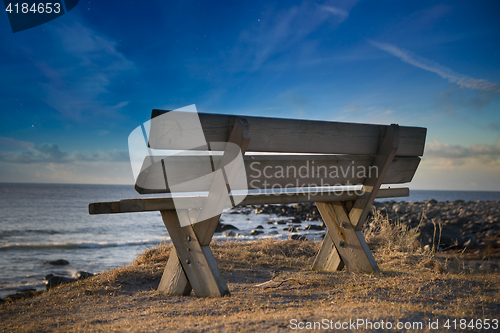 Image of Bench in Silouette