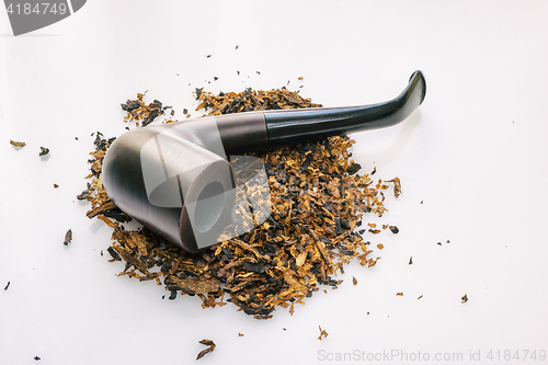 Image of Flavored tobacco and smoking pipe