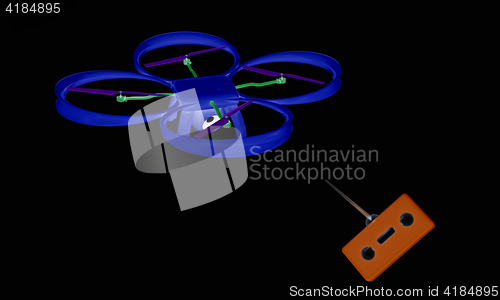 Image of Drone with remote controller