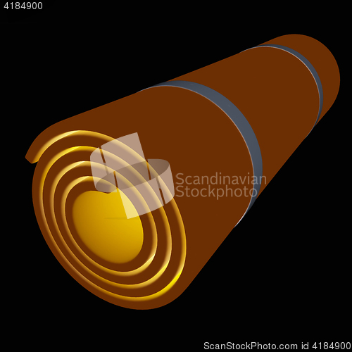 Image of karemat. 3D illustration