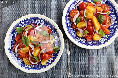 Image of Tomato salad.