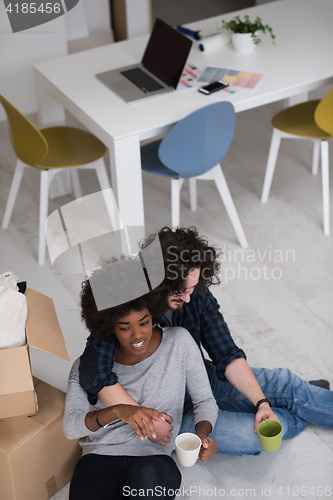 Image of Relaxing in new house