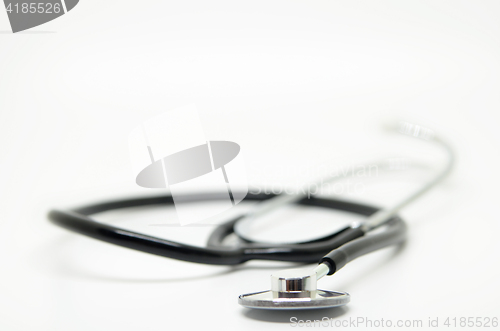 Image of Medical stethoscope isolated