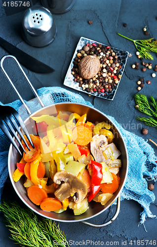 Image of fried vegetables