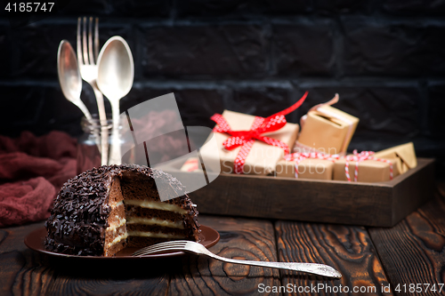 Image of chocolate cake