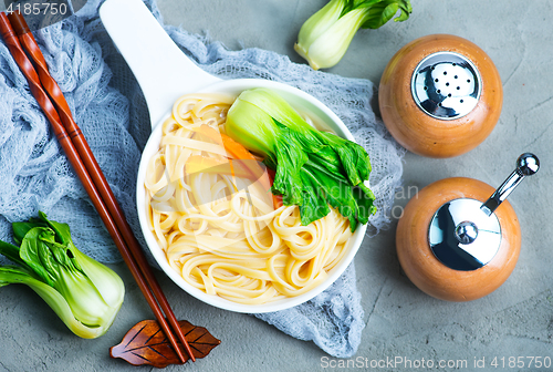 Image of boiled spaghetti