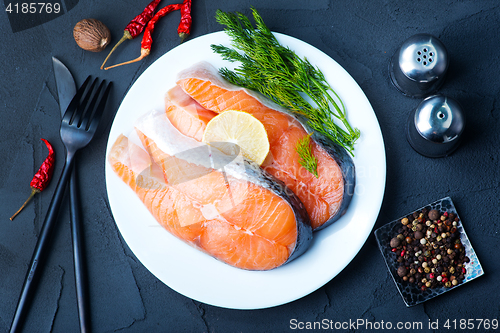 Image of fresh salmon