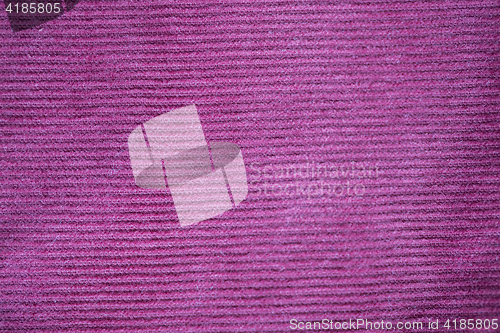 Image of close up of purple textile or fabric background