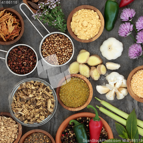 Image of Herbs and Spices for Cooking